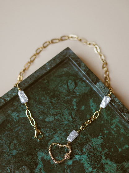 Ketting Heart Fleur - Goud