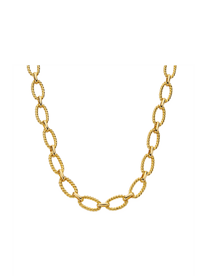 Schakel Ketting Jolie - Goud