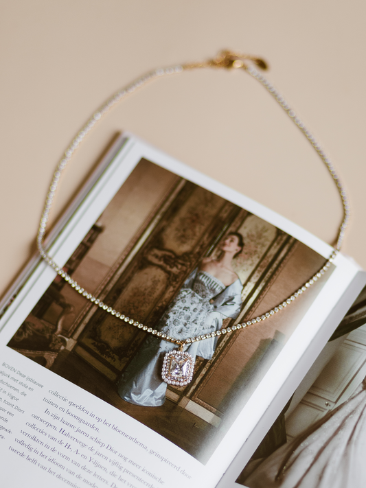 Ketting Loïs Diamond - Goud