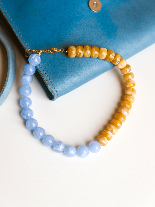 Ketting Mix Nina - Light Blue
