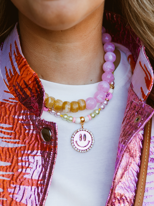 Ketting Mix Nina - Light Pink
