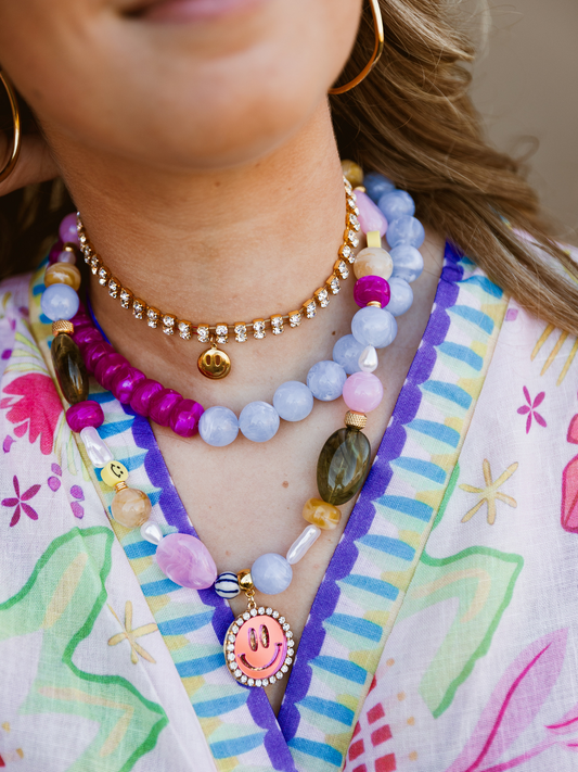 Ketting Mix Nina - Pink