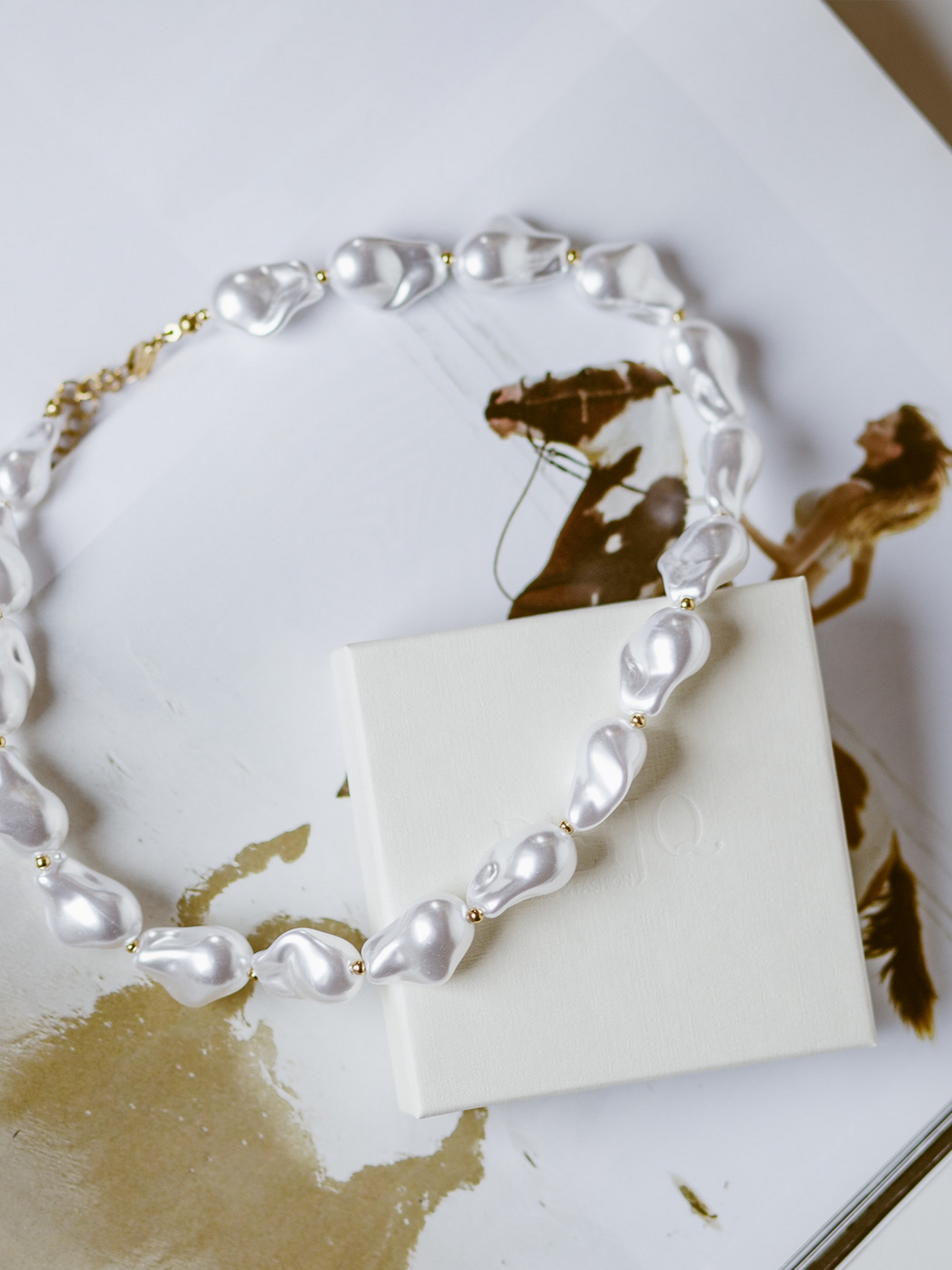 Ketting Rosa - White