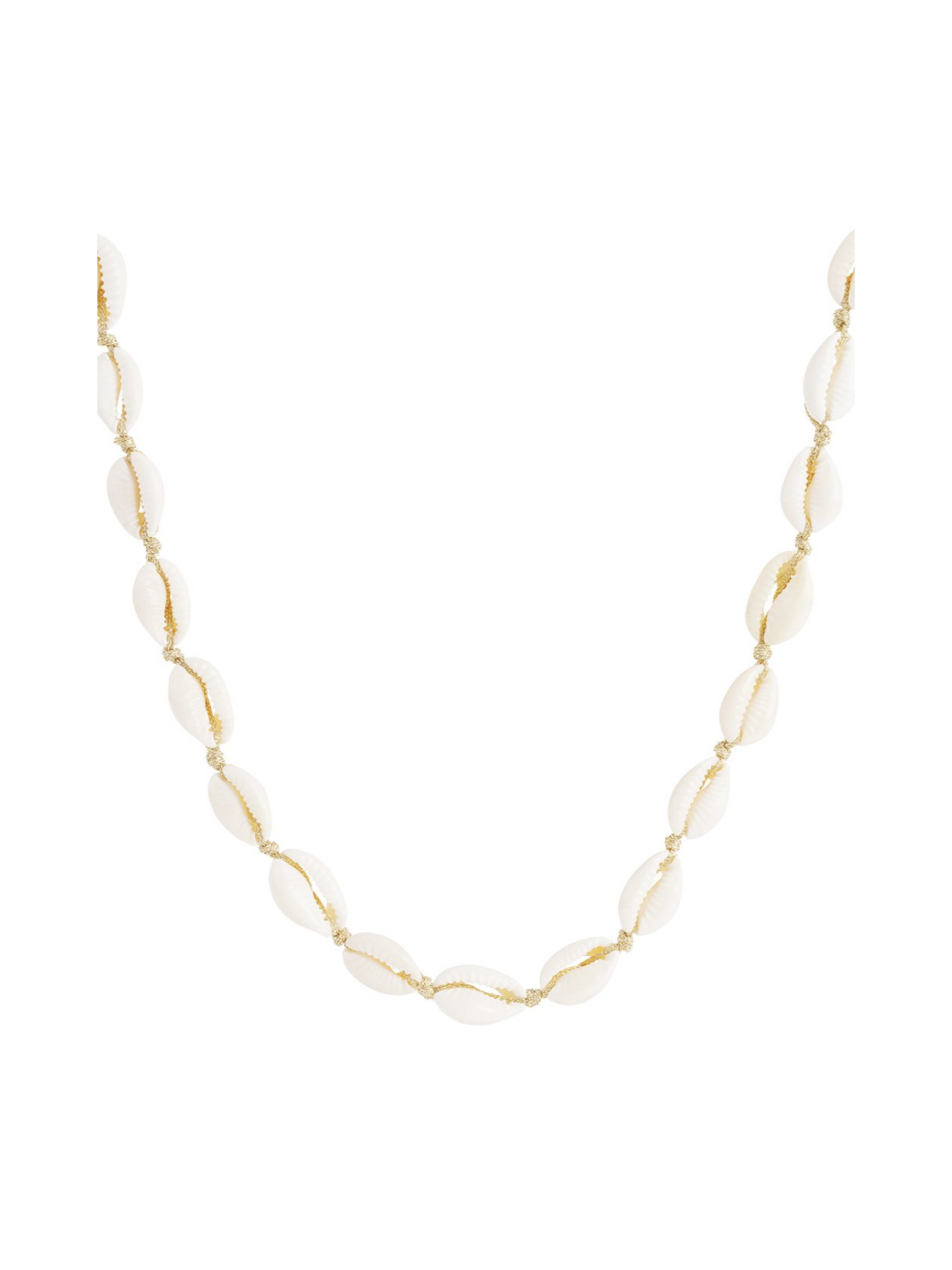 Ketting Schelp Lot - Gold