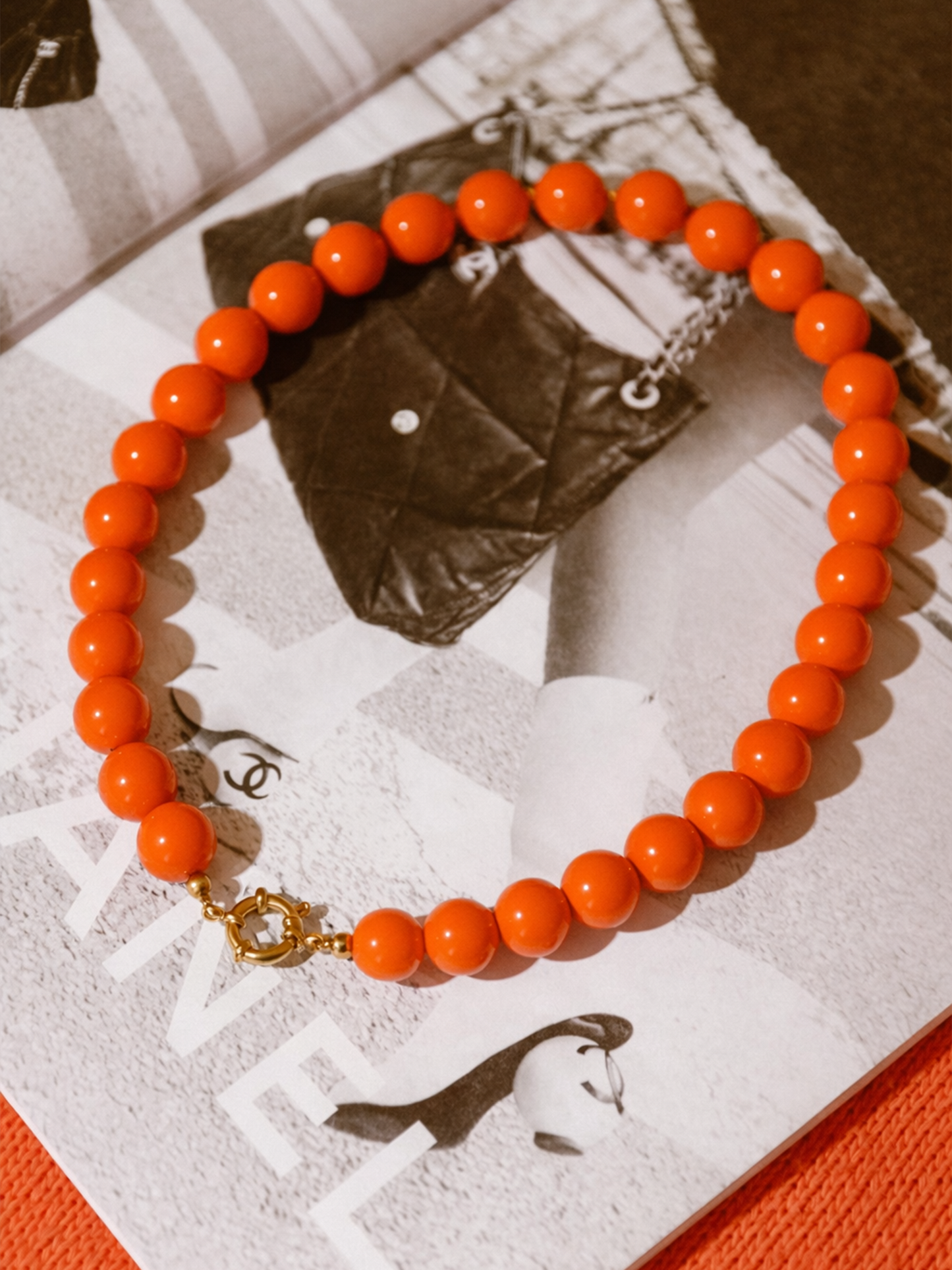 Ketting Soof - Orange