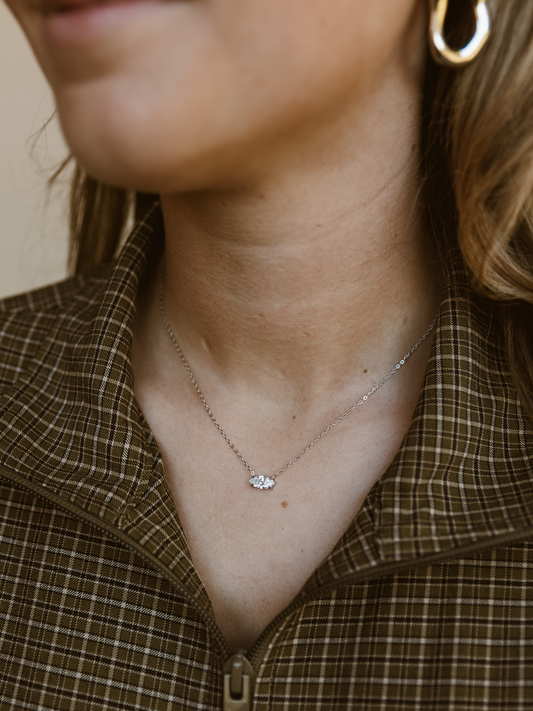 Ketting Aniek Diamant - Zilver