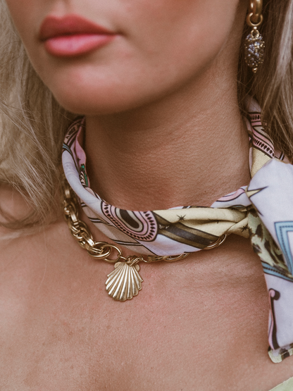 Ketting Beach Schelp - Goud