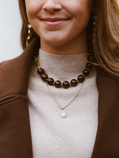 Ketting Loïs Diamond - Goud