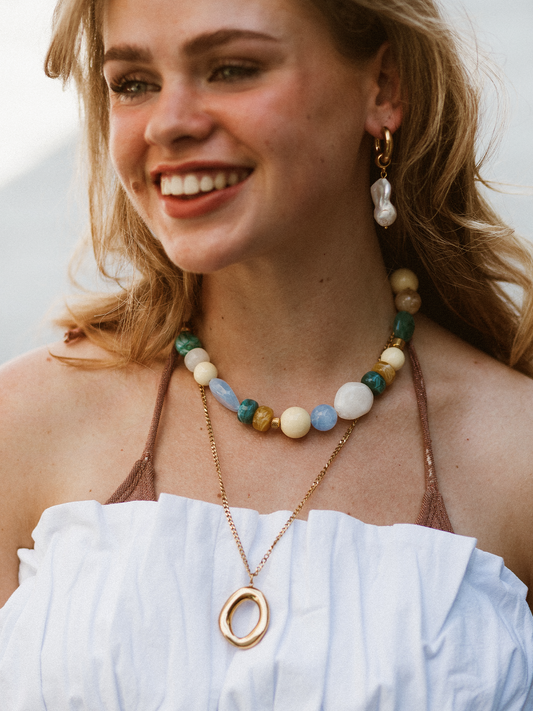 Ketting Mix Waves - Blue Yellow