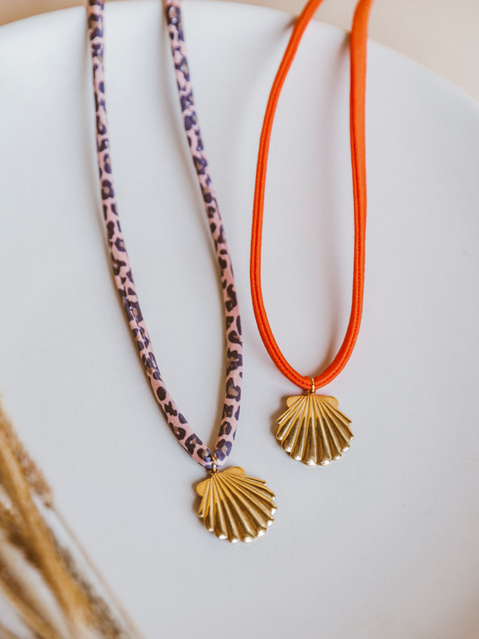 Ketting Color Schelp - Goud