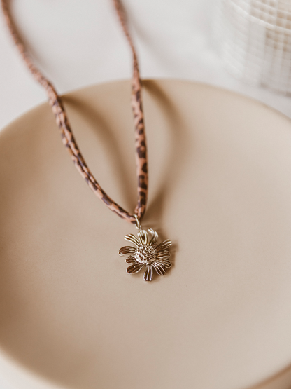 Ketting Color Bloom - Zilver