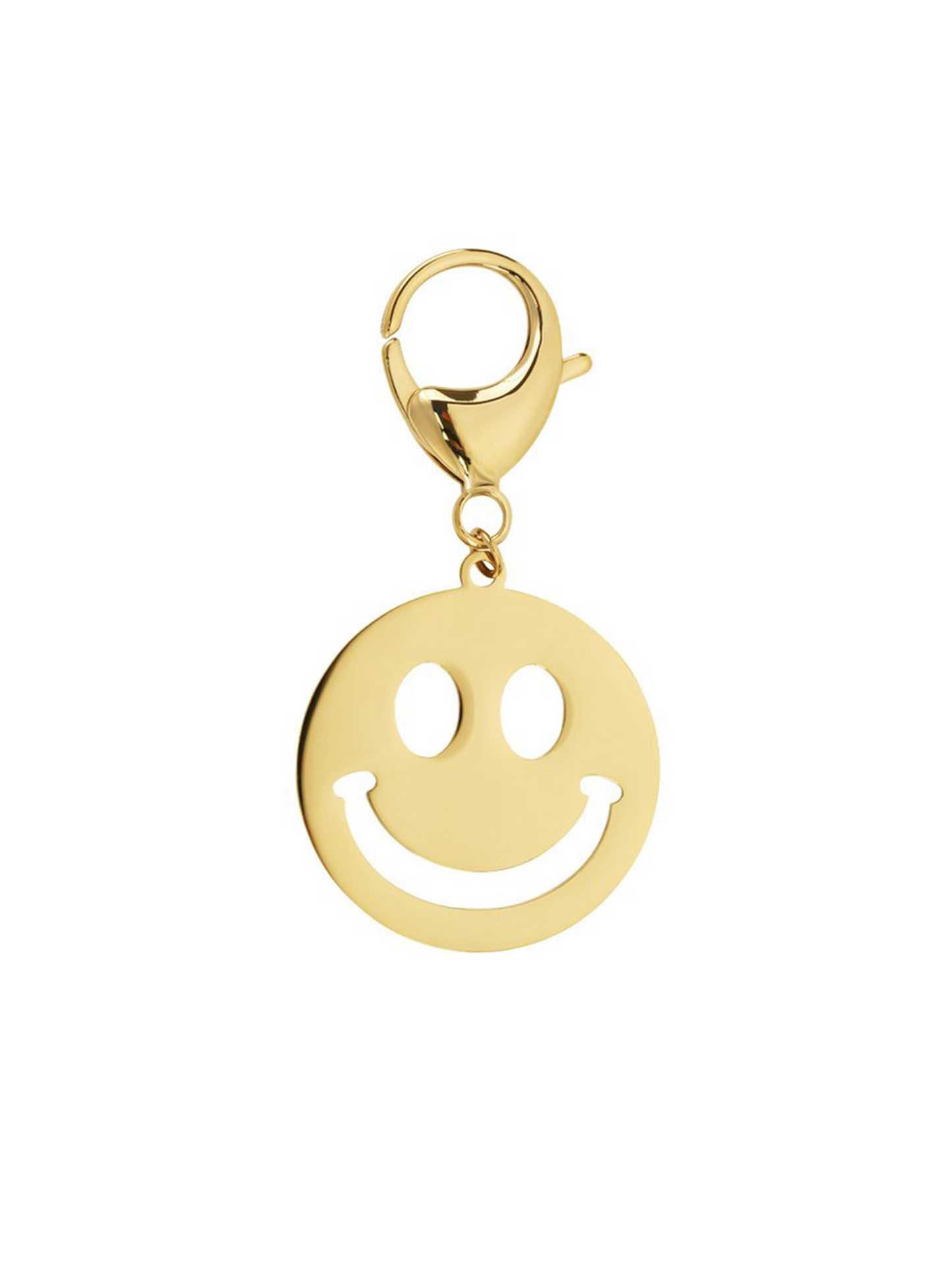 Keychain Smiley - Goud