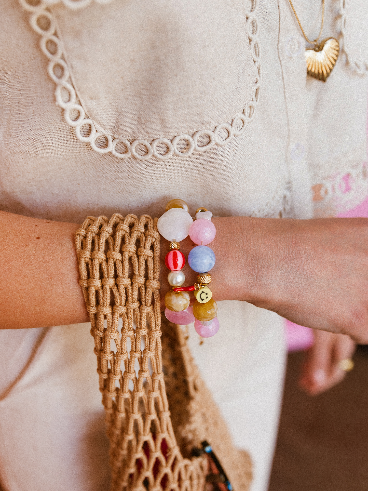 Armband Mix Noor - Pink