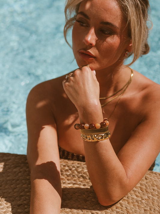 Limited Armband Glow - Goud