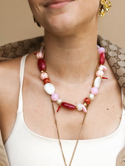 Limited Ketting Spice - Pink