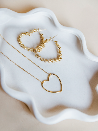 Ketting Minimalistic Heart- Goud