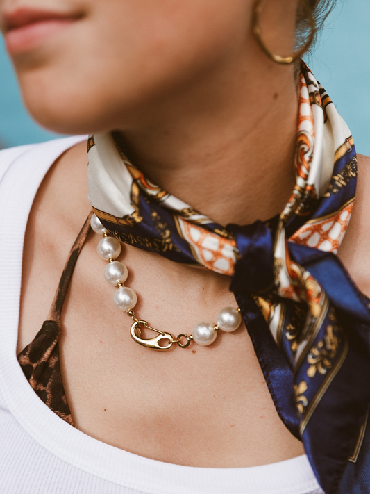 Parel Ketting Janne - Goud