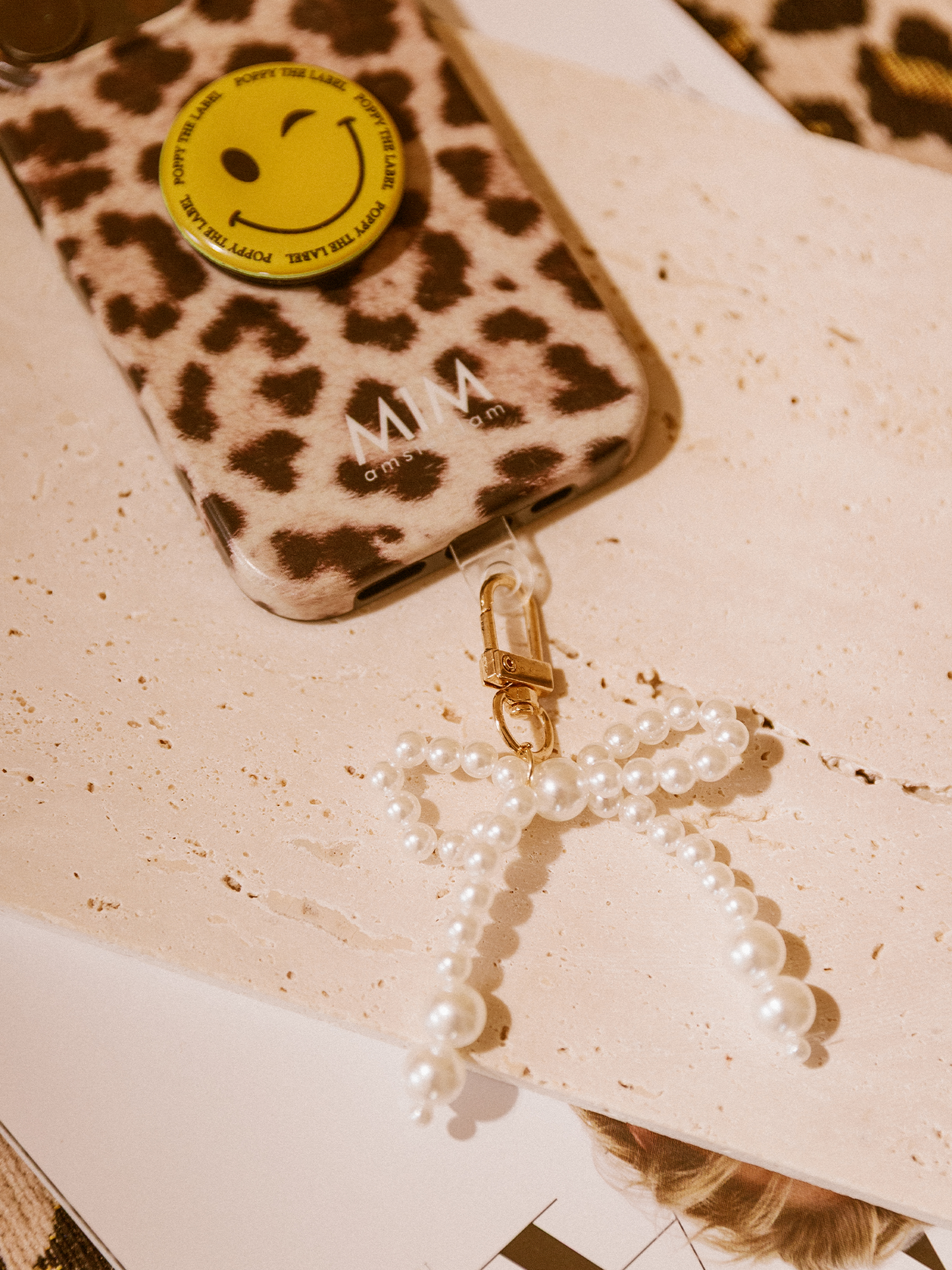 Phone Charm - Pearls