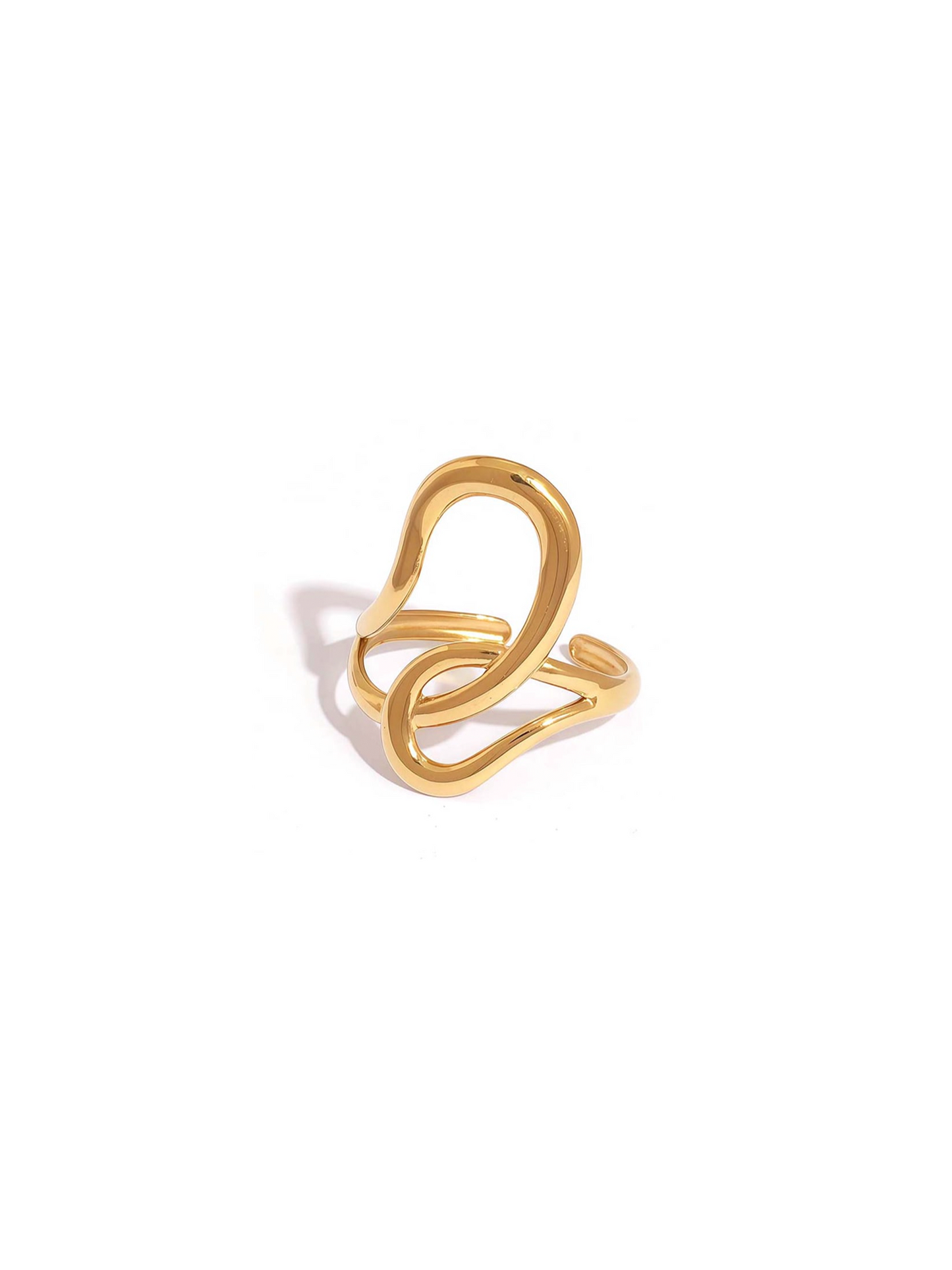 Ring Charlie Minimalistisch - Goud