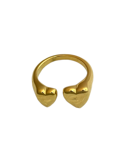 Ring Heart Heart - Goud