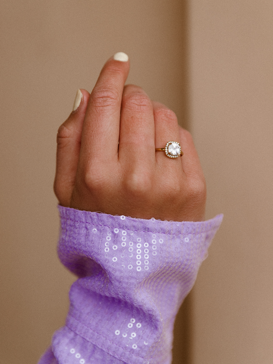 Ring Isa Diamant - Goud