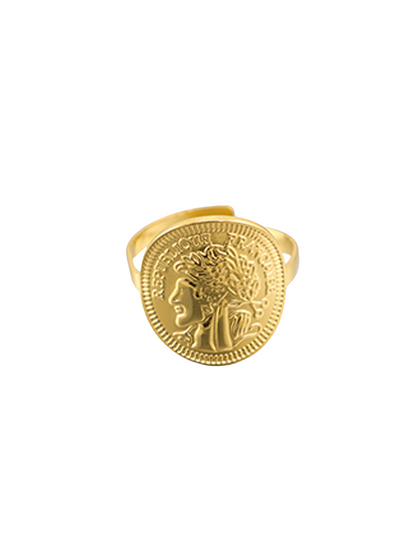 Ring Lola Munt - Goud