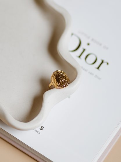 Ring Lola Munt - Goud