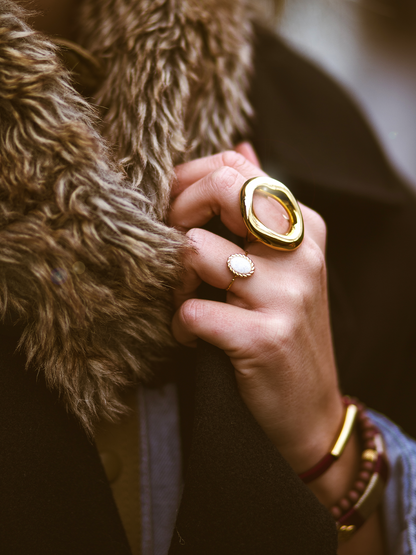 Ring Lieve Wit - Goud