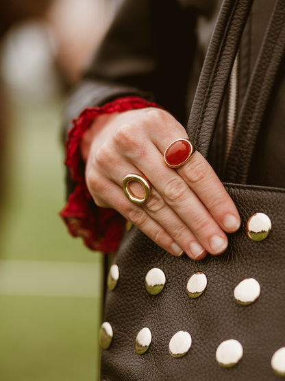 Ring Zara Minimalistisch - Goud