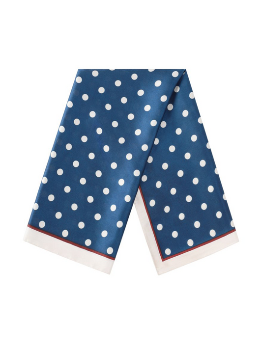 Sjaaltje Polka Dots  - Blue