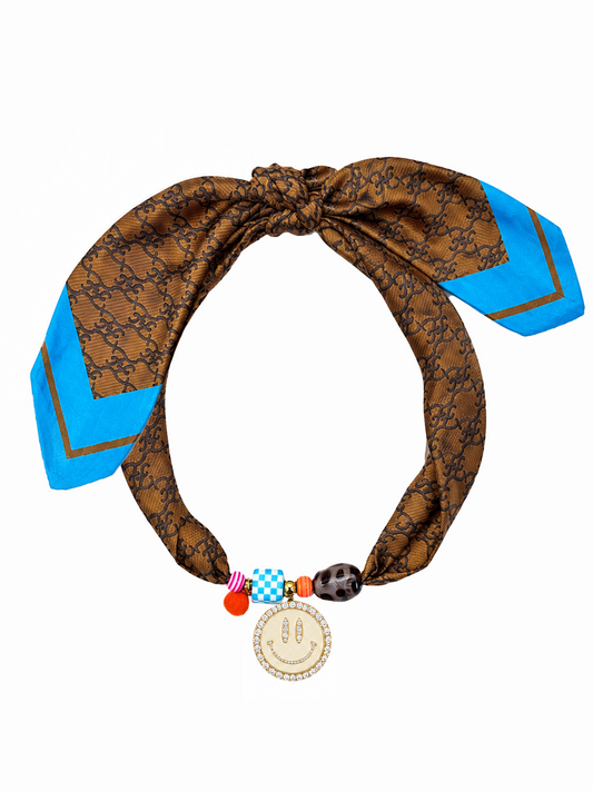 Sjaalsieraad Noor Smiley - Goud