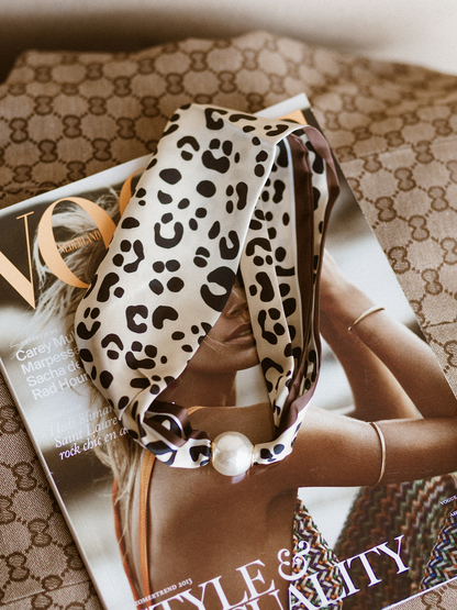 Sjaaltje Leopard Kiki - Brown