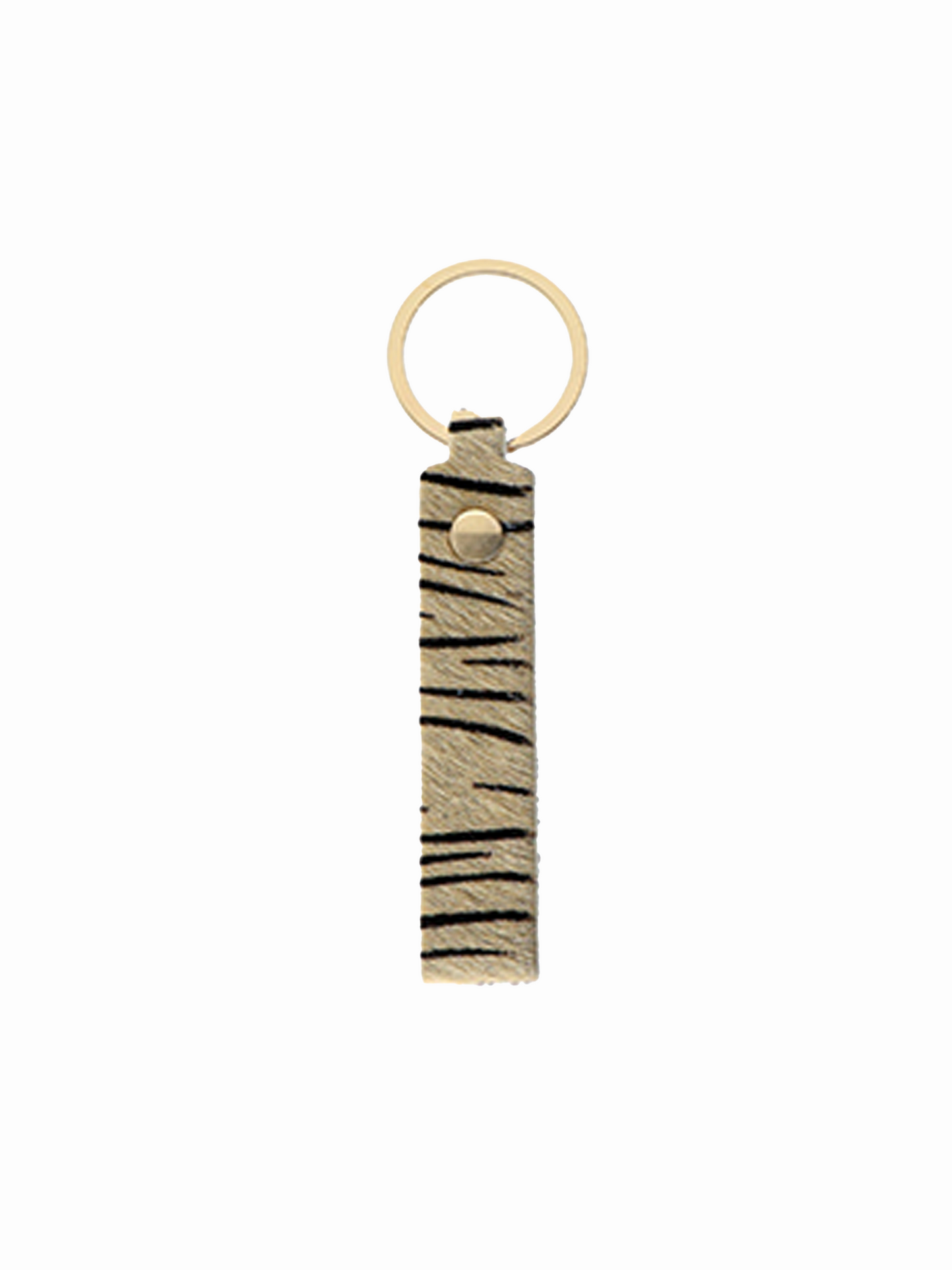 Sleutelhanger Zebra - Goud