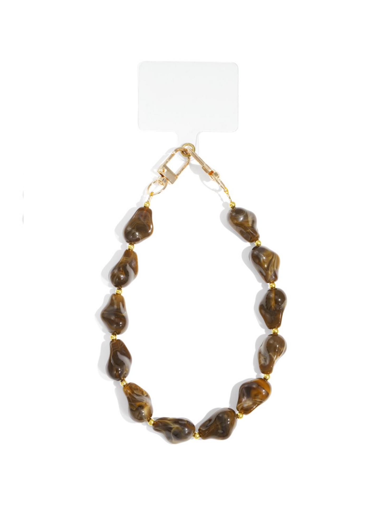 Telefoonkoord Trendy - Bruin