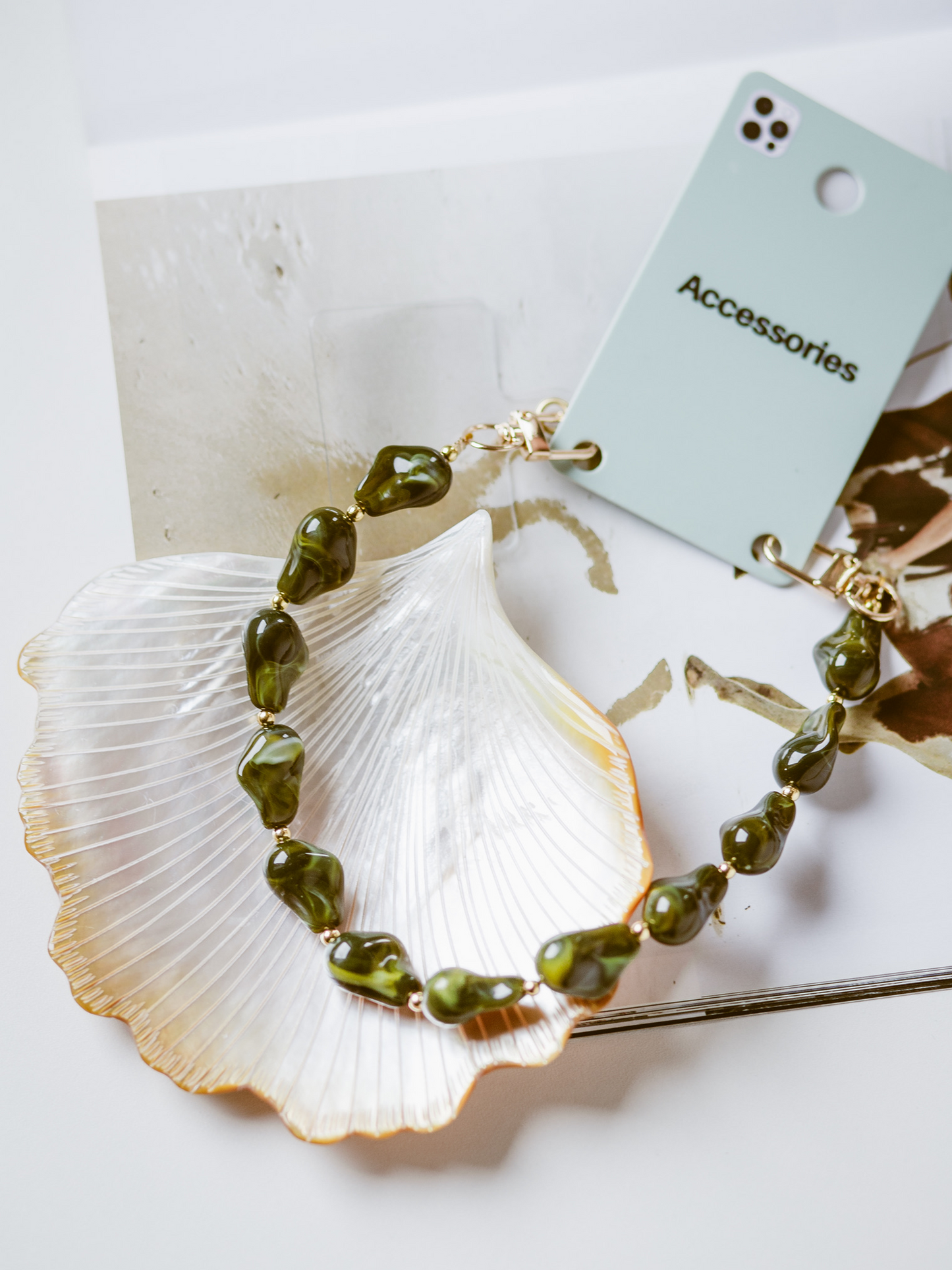 Telefoonkoord Trendy - Groen